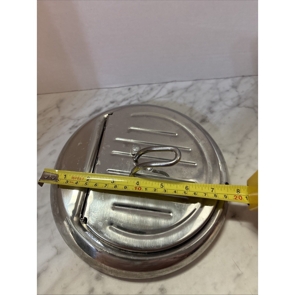 Japanese Stainless Steel Deep Fryer Lid Only - Picture 2 of 6